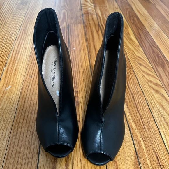 Christian Soriano High Vamp Booties - Black - DAMAGED - Picture 9 of 10